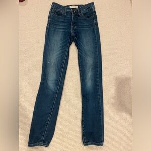 Madewell 9 mid rise skinny size 24